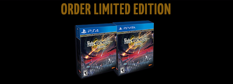 PRE-ORDER NOW FOR PS VITA AND PS4!