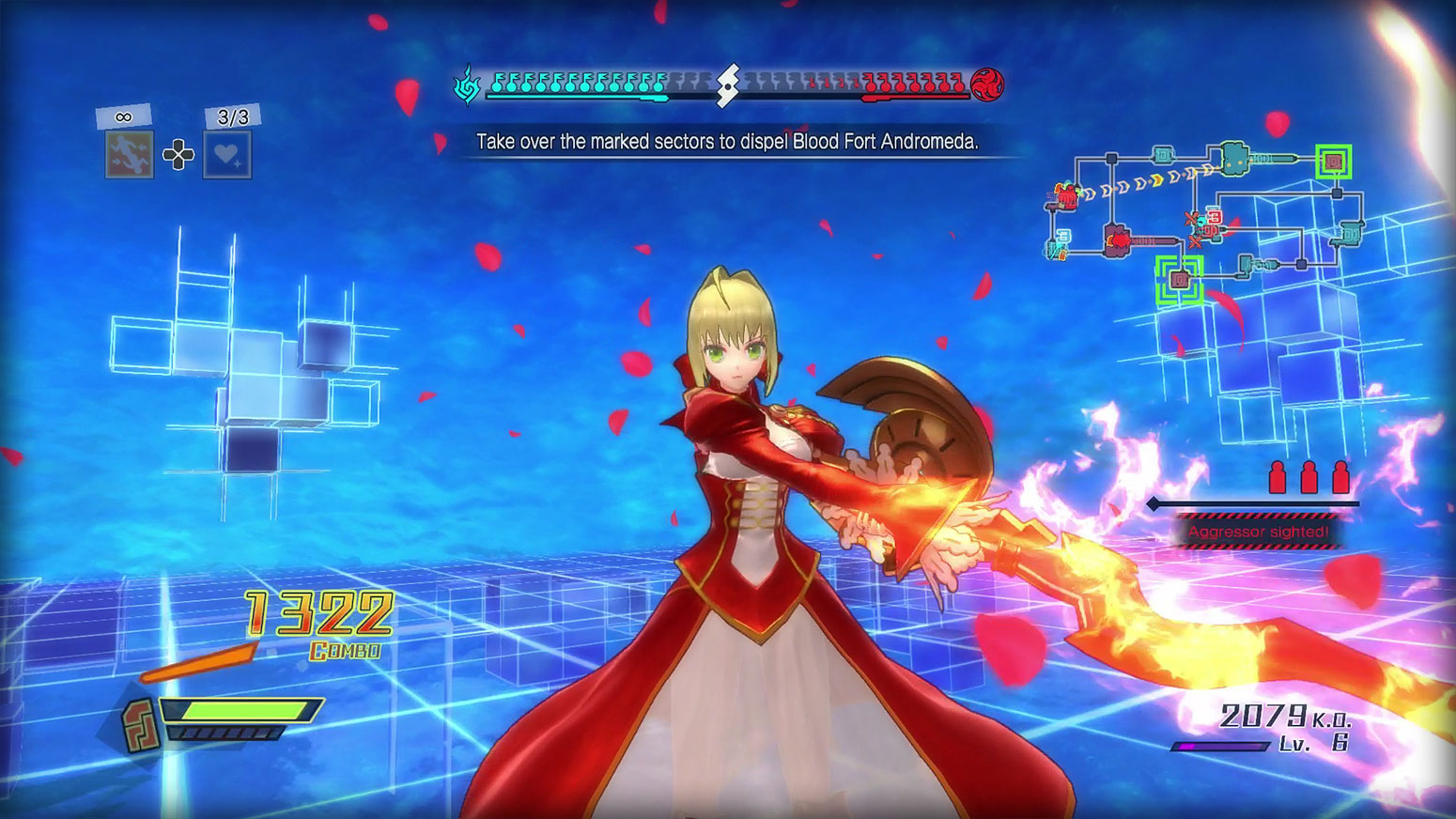 Fate/EXTELLA: The Umbral Star -  Extella Maneuver Screenshot 1